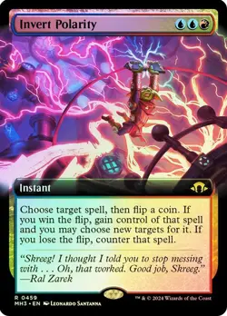 Invert Polarity Foil Extended Art Modern Horizons 3 NM MTG - Image 1