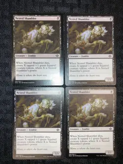 Nested Shambler x4 MTG C Modern Horizons 2 Mint Playset Magic the Gathering - Image 1