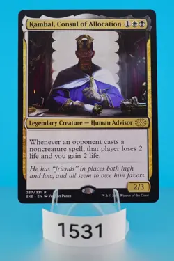 MTG Kambal, Consul of Allocation Double Masters 2022 Regular #237 - Image 1