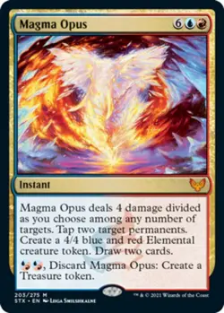 1x Magma Opus - Foil Near Mint MTG Magic - Kid Icarus - - Image 1