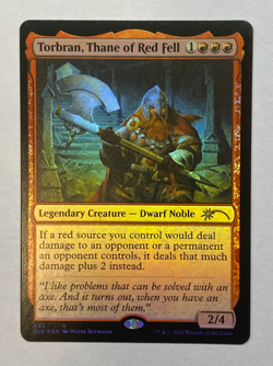 MTG - Secret Lair - Wayne Reynolds - Torbran, Thane of Red Fell (#463) - FOIL - Image 1