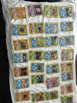 Pokemon Cards Lot Vintage 1999 OVER 100 Cards, All Authentic - Image 1