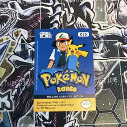 2025 Pokemon Kanto Full House - Green Cracked Ice Holo - Pikachu #025 - Image 2