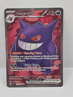 Pokemon Gengar EX Temporal Forces Ultra Rare 193/162 - Image 1