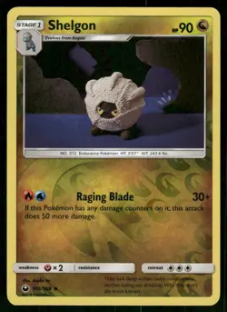 Shelgon 105/168 Uncommon Reverse Holo NM Pokemon SM - Celestial Storm - Image 1