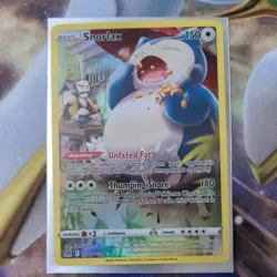 Pokemon TCG Snorlax Lost Origin Trainer Gallery Ultra Rare TG10/TG30 NM/M - Image 1