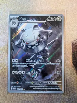 Pokemon Steelix 150/132 Illustration Rare Holo Mega Evolution - Image 1