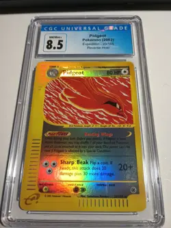 💎CGC 8.5 NM/Mint+💎 PIDGEOT Pokemon Expedition Holo Rare Vintage 23/165 GRADED - Image 1