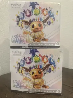 Pokemon TCG Prismatic Evolutions (Elite Trainer Box) Factory Sealed (2 Boxes) - Image 5