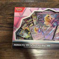 Pokemon Mimikyu Ex & Alcremie Ex Premium Collection TARGET EXCLUSIVE In Hand - Image 3