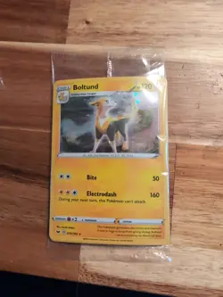 BOLTUND EISCUE SIRFERCHED Pokemon TCG Pokemon Cosmos Holo Rare Promo SEALED - Image 1