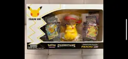 NEW SEALED Pokemon TCG 25th Celebrations Pikachu VMax Premium Figure Collection - Image 1