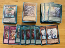 Yu-Gi-Oh Genesys Tournament Ready Blue Eyes Deck Veiler Crow Dark Ruler Tyrant + - Image 1