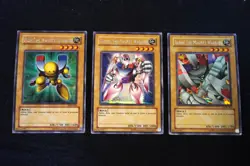 YuGiOh! Secret Magnet Warriors Alpha, Beta, Gamma Trio DOR-001/2/3 (LP-MP) - Image 1