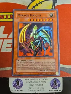 Yugioh! TCG MP Mirage Knight - DCR-018 - Super Rare Holo - 1st Edition - Image 1