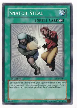 Yu-Gi-Oh! - Snatch Steal (SD5-EN019) 1st Edition - Image 1