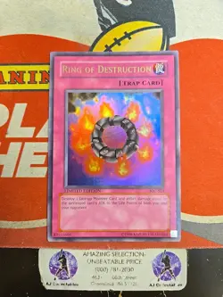 Yugioh! TCG LP Ring of Destruction Holo IOC-SE3 - Ultra Rare - Limited Edition - Image 1
