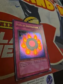 Yugioh! TCG LP Ring of Destruction Holo IOC-SE3 - Ultra Rare - Limited Edition - Image 2