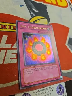 Yugioh! TCG LP Ring of Destruction Holo IOC-SE3 - Ultra Rare - Limited Edition - Image 3