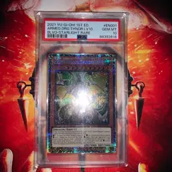 Yugioh PSA 10 Blazing Vortex Armed Dragon Thunder LV10 Starlight Rare - Image 1