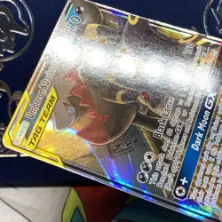 Pokemon TCG Umbreon & Darkrai GX Holo Card 125/236 Sm-Unified Minds Tag Team NM - Image 5