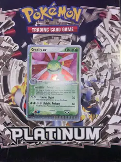 Pokemon TCG Cradily EX 90/95 Team Magma vs Team Aqua Holo Card LP/NM - Image 3