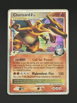 Charizard G LV.X DP45 Black Star Promo 2009 Holo Rare Pokemon Card TCG - Image 1