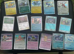 Bulk Lot Of 25 Random Holo/Reverse pokemon Cards . Plus 1 Vmax /Gmax - Image 1