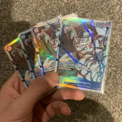 One Piece TCG OP13-042 Edward. Newgate SR X4 Playset Card Game CCG English - Image 2