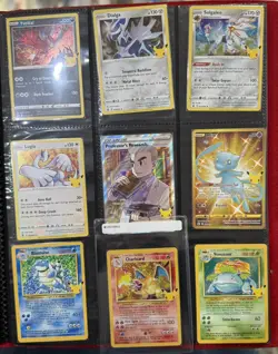 Pokemon 25th Anniversary Complete Full Set 50 Card Set Holo Celebrations - Image 1
