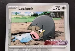 Lechonk - (Best Buy Exclusive) 156/198 Pokemon Card - Image 2