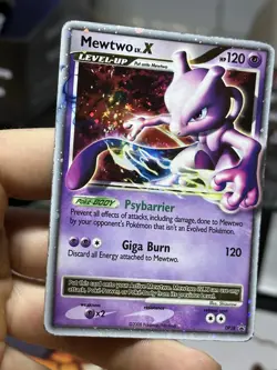 Mewtwo LV.X DP28 Black Star Promo 2008 Holo Rare Pokemon Card TCG - Image 5