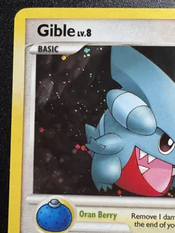 Gible 7/17 POP Series 6 Promo Pokemon Card Cosmos Holo Foil Rare MP - Image 3