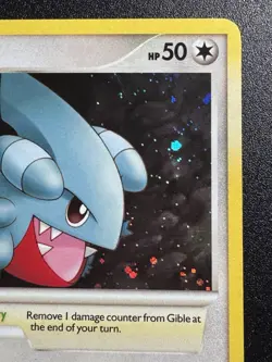 Gible 7/17 POP Series 6 Promo Pokemon Card Cosmos Holo Foil Rare MP - Image 4