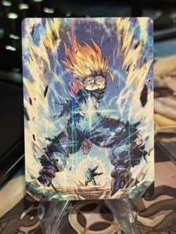 SS2 Son Gohan SCR LIMITED EDITION - Dragon Ball Z - CUSTOM MADE FOIL CARD#2 - Image 1
