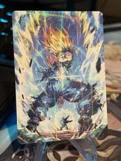 SS2 Son Gohan SCR LIMITED EDITION - Dragon Ball Z - CUSTOM MADE FOIL CARD#2 - Image 2