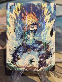 SS2 Son Gohan SCR LIMITED EDITION - Dragon Ball Z - CUSTOM MADE FOIL CARD#2 - Image 3