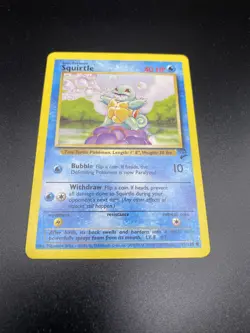 Squirtle 93/130 base set 2 pokemon card - Image 2