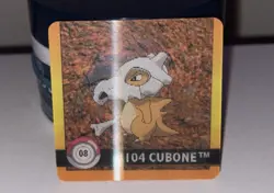 Cubone Marowak 3D Action Flipz #8 Pokemon Artbox 1999 Nintendo TCG Game Card - Image 1