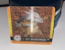 Cubone Marowak 3D Action Flipz #8 Pokemon Artbox 1999 Nintendo TCG Game Card - Image 3