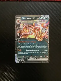 Charizard ex 196 Sv: Scarlet & Violet Promo Cards Holo NM - Image 1