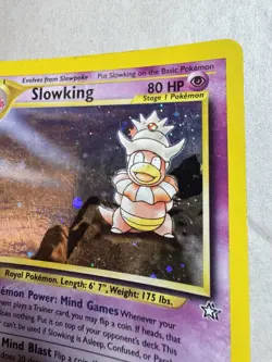 Pokemon TCG Slowking Neo Genesis Holo Rare Card 14/111 - Image 4