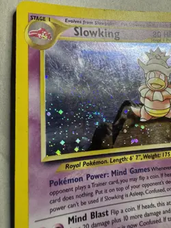 Pokemon TCG Slowking Neo Genesis Holo Rare Card 14/111 - Image 5