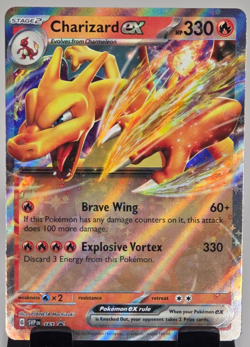 Charizard ex 161 Sv: Scarlet & Violet Promo Cards Holo NM - Image 1