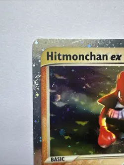 Pokemon TCG Hitmonchan EX Ruby Sapphire Holo Card 98/109 - Image 3