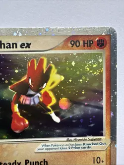 Pokemon TCG Hitmonchan EX Ruby Sapphire Holo Card 98/109 - Image 4