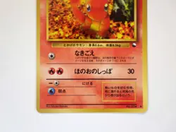 Charmander Lv10 No.004 HP50 Old Back Japanese Pokemon Card Nintendo 1996 TCG - Image 3