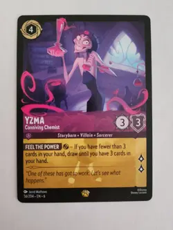 Yzma Conniving Chemist Non-Foil Card 56/204 Azurite Sea Disney Lorcana NM - Image 2