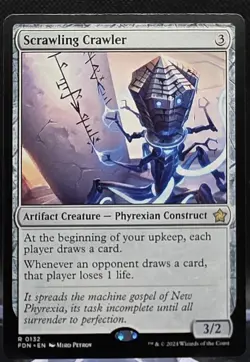 Scrawling Crawler #132 Foundations Regular Rare - Image 1