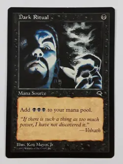 MTG Dark Ritual Tempest Regular Common - Image 1